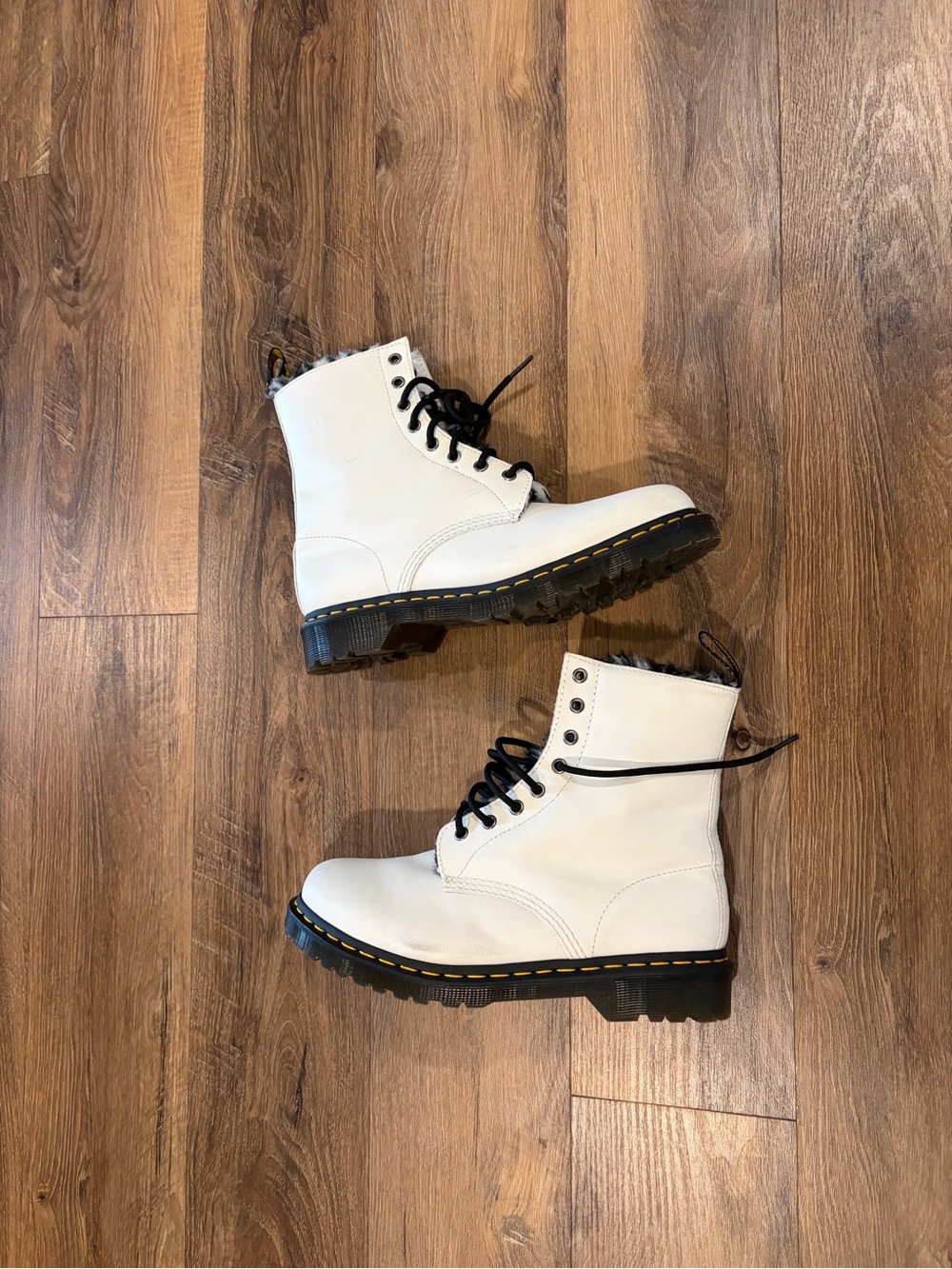Dr. Marten’s Serena White Boots